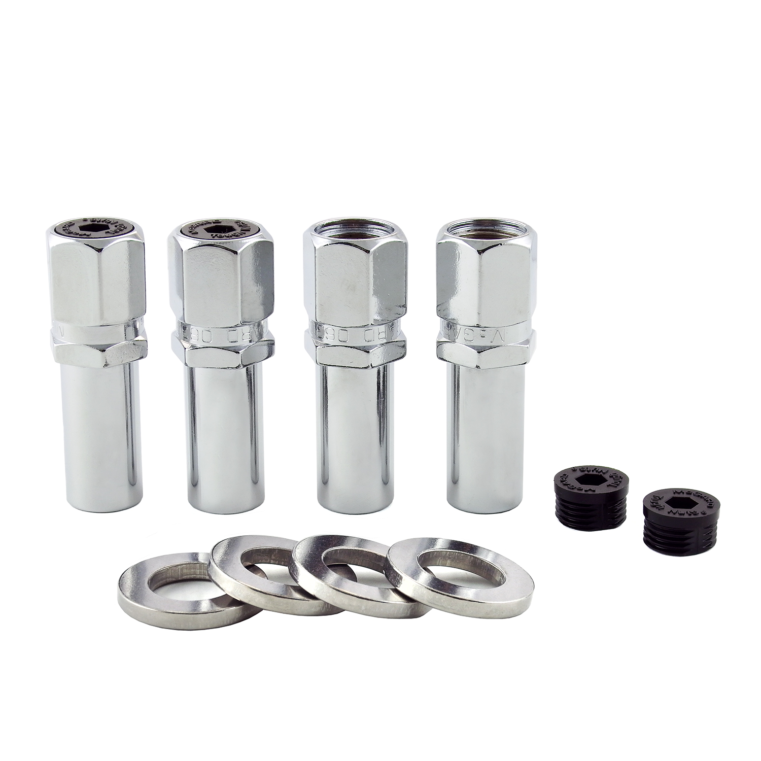 McGARD 24132 Chrome Wheel Locks - Set Of 4 With 7/16-20 Thread Size