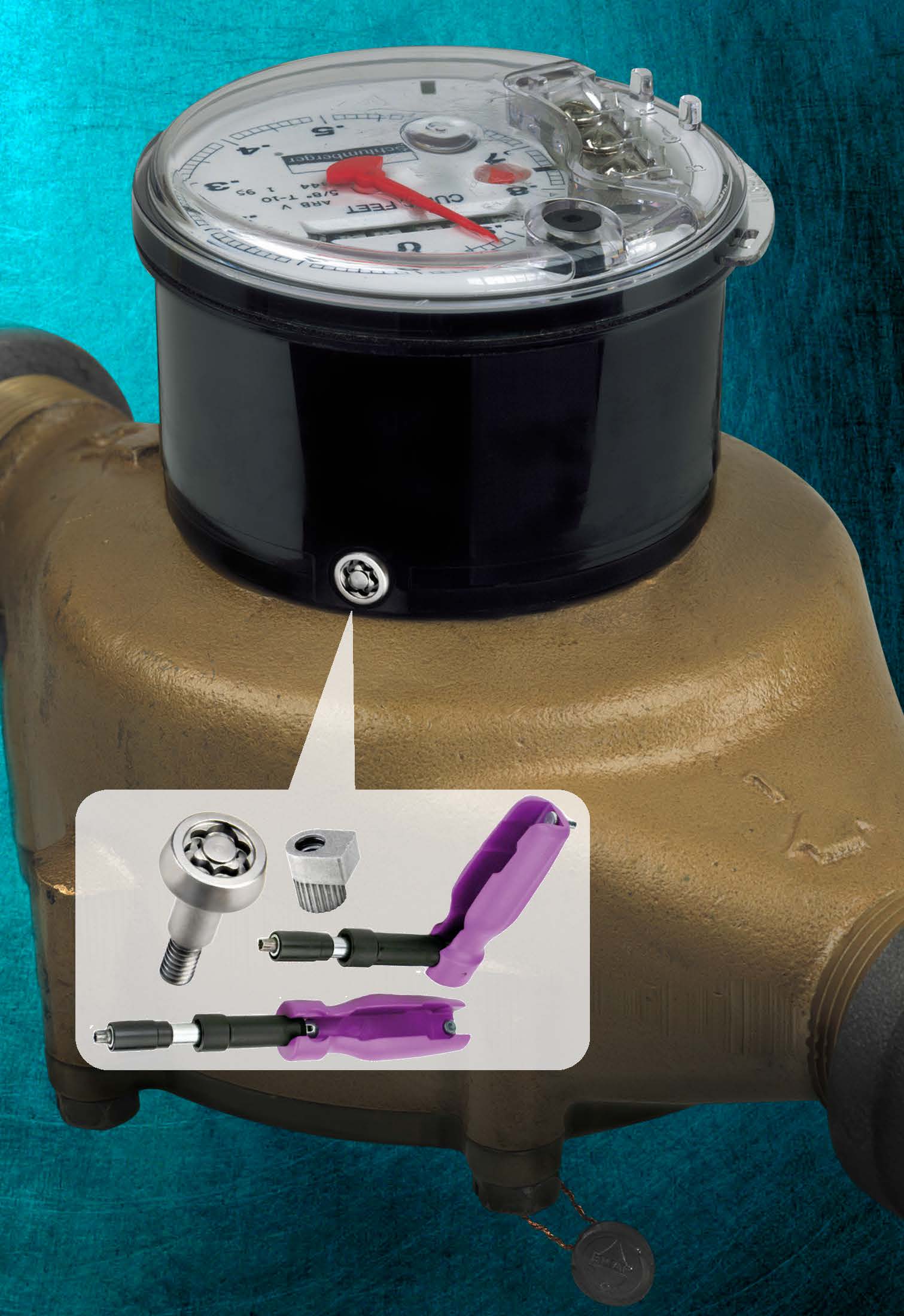 Water Meter Lock Screw McGard