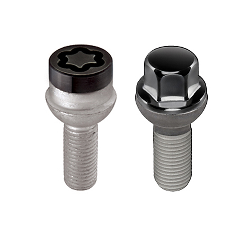 McGard 68018 Kit Bulloni E Lucchetti Ruota – M14 X 1,5, Sedile Raggio, Cromati, 16+4 Pezzi, Per Audi/Volkswagen
